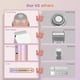 thumbnail image 1 of Afeitadora corporal 2 en 1 de doble cabezal para mujer, resistente al agua, para uso en seco y húmedo, ideal para bikini, axilas, piernas, brazos, cuerpo y rostro, con puerto USB., 1 of 4