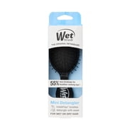Wet Brush Mini Detangler - Black Hair Brush for Travel & Kids, Gentle Glide, 1 Count