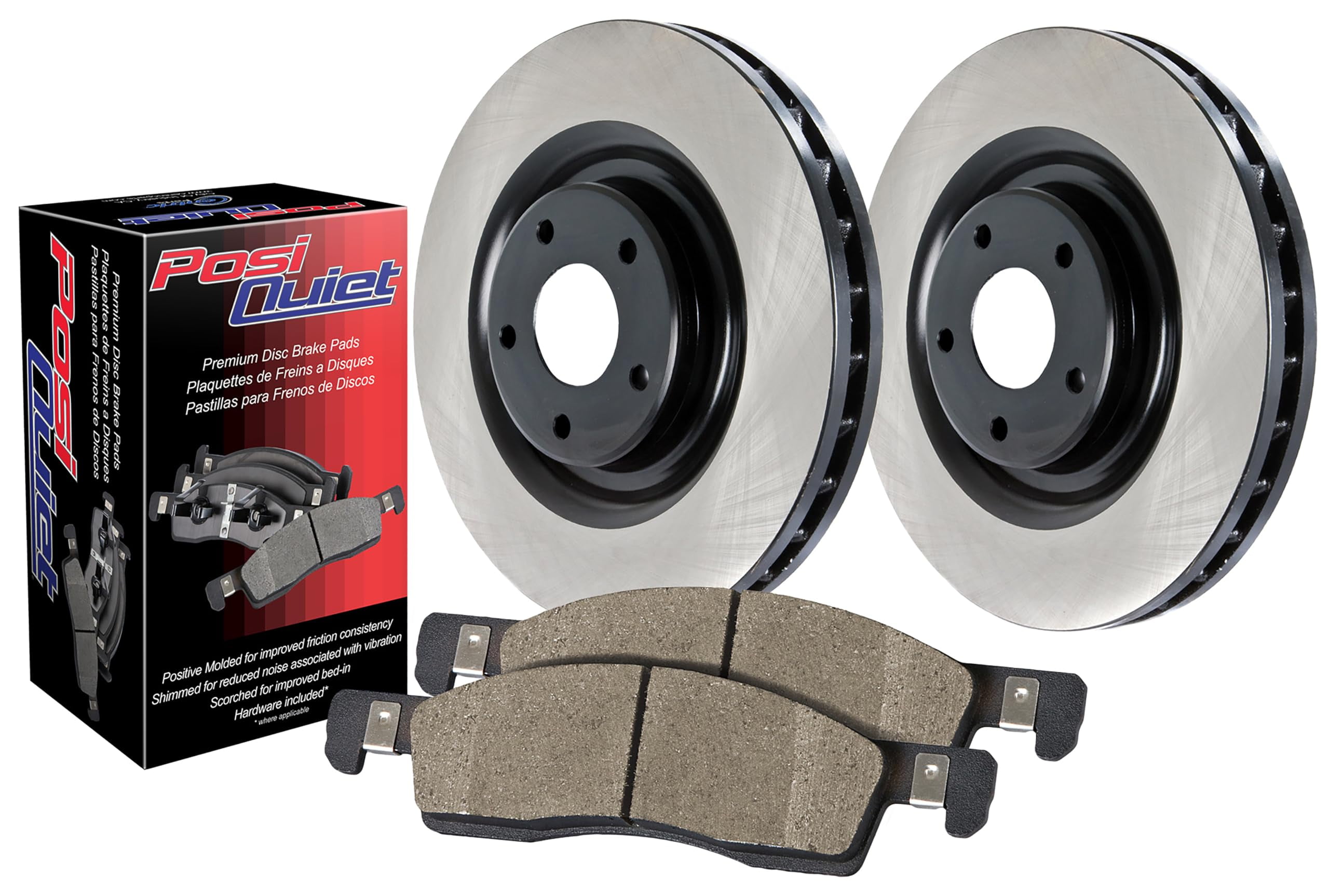 Centric Parts 909.51047 Centric Preferred Pack Single Axle Front Disc Brake Kit