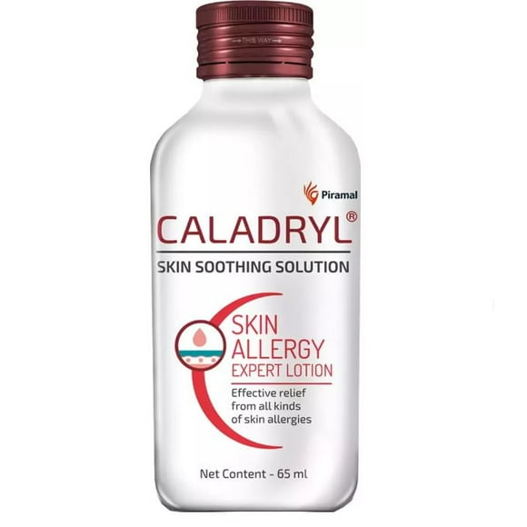 Caladryl Skin Soothing Solution | Skin Allergy Expert Lotion 65 ml Lotion