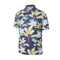 Monterey Club Men's Tropical Paradise Print Golf Polo Shirt #1532