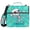 Cute Skeleton Dancing with Star, variant on 3 Ring Zipper Binder with Shoulder Strap Waterproof Trapper Keeper 2 Inch D-Ring 500 Sheets Capacity Skeleton Relaxing on Swimming Ring