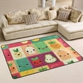 thumbnail image 2 of Cute Fruits Area Floor Mats 72" x 48" Soft Non-Slip Large Rugs Nursery Memory Foam Carpets Living Room Doormat for Bedroom Dinning Decor, 2 of 7
