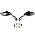 thumbnail image 3 of Krator Universal Black Motorcycle Mirrors Compatible with Victory Vegas 8-Ball Jackpot Ness Premium, 3 of 4