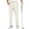 thumbnail image 2 of Rexolia Men's Golf Pants Stretch Quick Dry Lightweight Work Dress Pants with Pockets White 3XL, 2 of 8