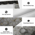 thumbnail image 5 of Ombre Gray Geometric Outdoor Rug 6x9 Ft, Non Slip Washable Area Rug, Modern Abstract Art Patio Rugs Carpet Runner, Large Floor Mat for Indoor/Outdoor Deck Porch Camping, 5 of 8