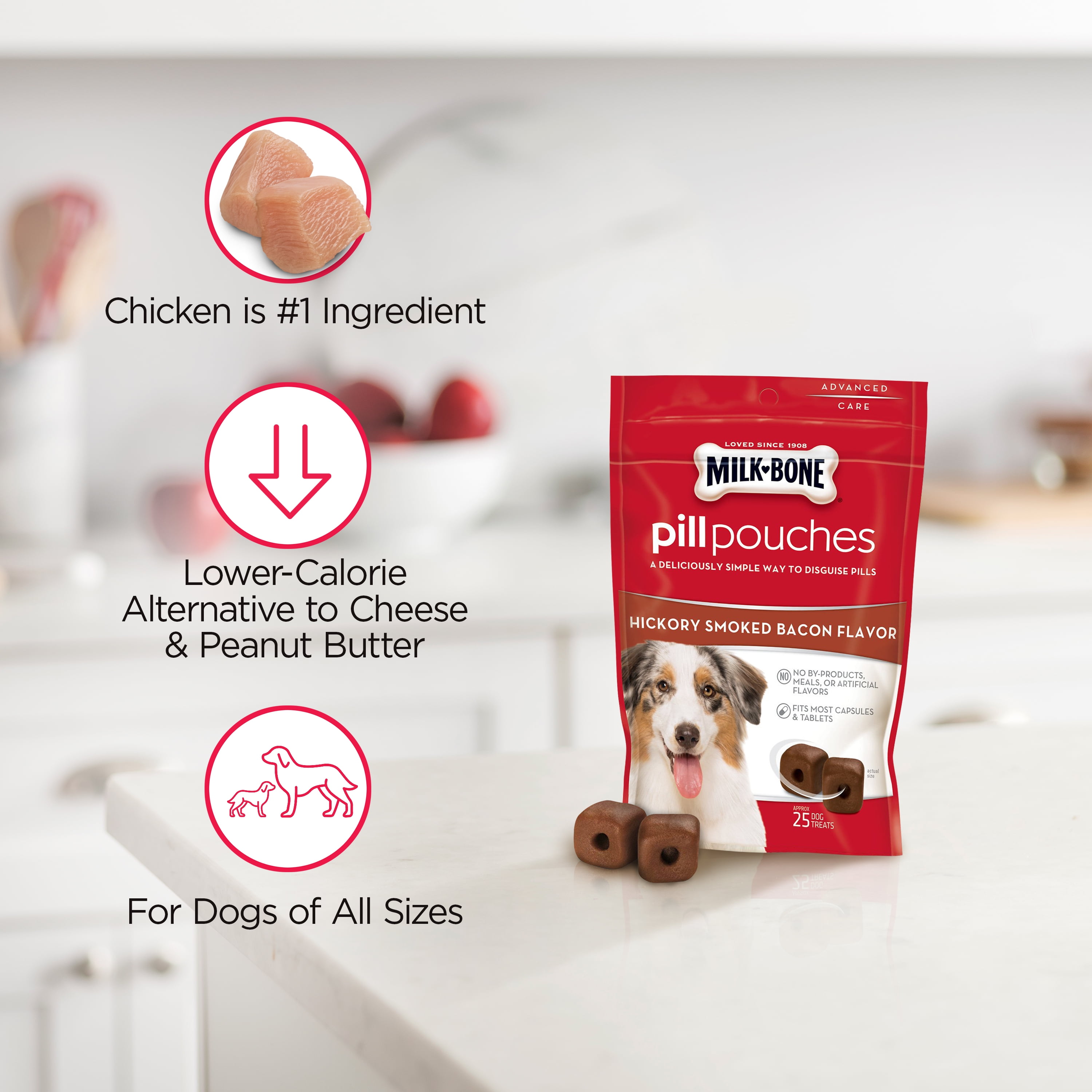 milk bone pill pouches