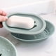 thumbnail image 4 of Juego de 4 jaboneras para ducha, soporte para jabonera con desagüe para encimera de baño y ducha, mantiene el jabón seco y limpio., 4 of 5