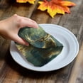 thumbnail image 4 of Green Forest Deer Kitchen Towel Dish Cloths Set of 3, Microfiber Soft Kitchen Hand Towels, Fantasy Vintage Nature Scenery Absorbent Quick Drying Dishcloths 18 x 28 Inches, 4 of 8