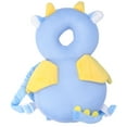 thumbnail image 1 of Almohadillas protectoras para la cabeza y la espalda de bebés, almohadilla de seguridad para la cabeza de niños pequeños, almohada tipo mochila para bebés de 13 años (Little Flying DragonMesh), 1 of 14