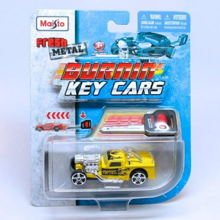 Leadslinger (Yellow) * Burnin' Key Cars * Maisto Fresh Metal Car with Classic Key (Best New Launcher For Android 2019)