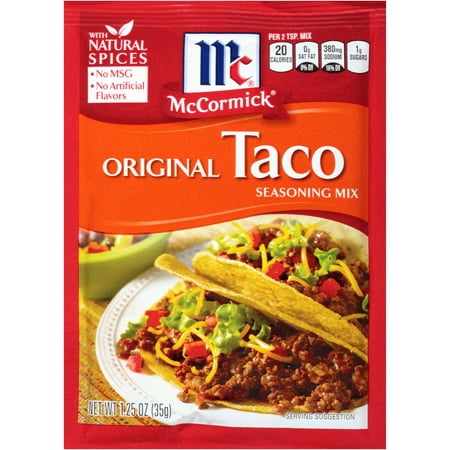 UPC 052100091709 product image for Mexican: Seasoning Mix Taco Original, 1.25 oz | upcitemdb.com