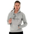thumbnail image 4 of Keep Calm Funny EMT Humor Unisex Plus Fleece Graphic Hoodie Brisco Brands 3X, 4 of 5