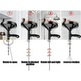 thumbnail image 4 of Déboucheur de Drain pour Furet Déboucheur de Toilette Déboucheur Professionnel pour Furet Outil de Débouchage de Plomberie pour Cuisine, Évier, Ressort de Drain 5M, 4 of 5