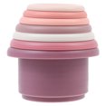 thumbnail image 3 of FELTECHELECTR 7 vasos apilables de silicona, juguetes cognitivos de colores para baby shower., 3 of 7