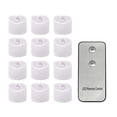 thumbnail image 1 of Billuyoard 12 Uds. Bombilla parpadeante realista y brillante, funciona con pilas, sin llama, luces LED para té, velas, luces para ventana, acampada al aire Iluminación navideña Billuyoard HA012977-00, 1 of 6