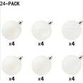 thumbnail image 2 of 24pcs Christmas Ball Ornaments Shatterproof Christmas Ornaments Set Decorations for Xmas Tree Balls, 2 of 7