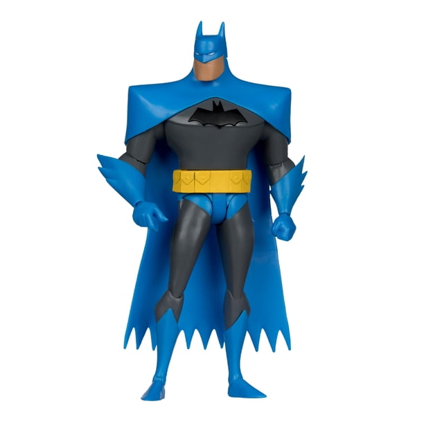 Figura de acción a escala de 6 pulgadas de McFarlane Toys, The New Batman Adventures Batman (azul/gris)