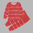thumbnail image 2 of ZTKWD Toddler Girls Boys Soft Comfy Tencel Stripe All-weather 2pcs Set 6M-12Y, 2 of 5