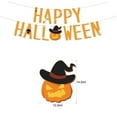 thumbnail image 1 of Bandera de la Bandera de las Decoraciones de la Fiesta de Halloween para el Lugar Y el Dormitorio,Material de Poliéster para la Pared de la Puerta Fácil Instalación Bandera de Tirar Festiva,Decoracion, 1 of 2