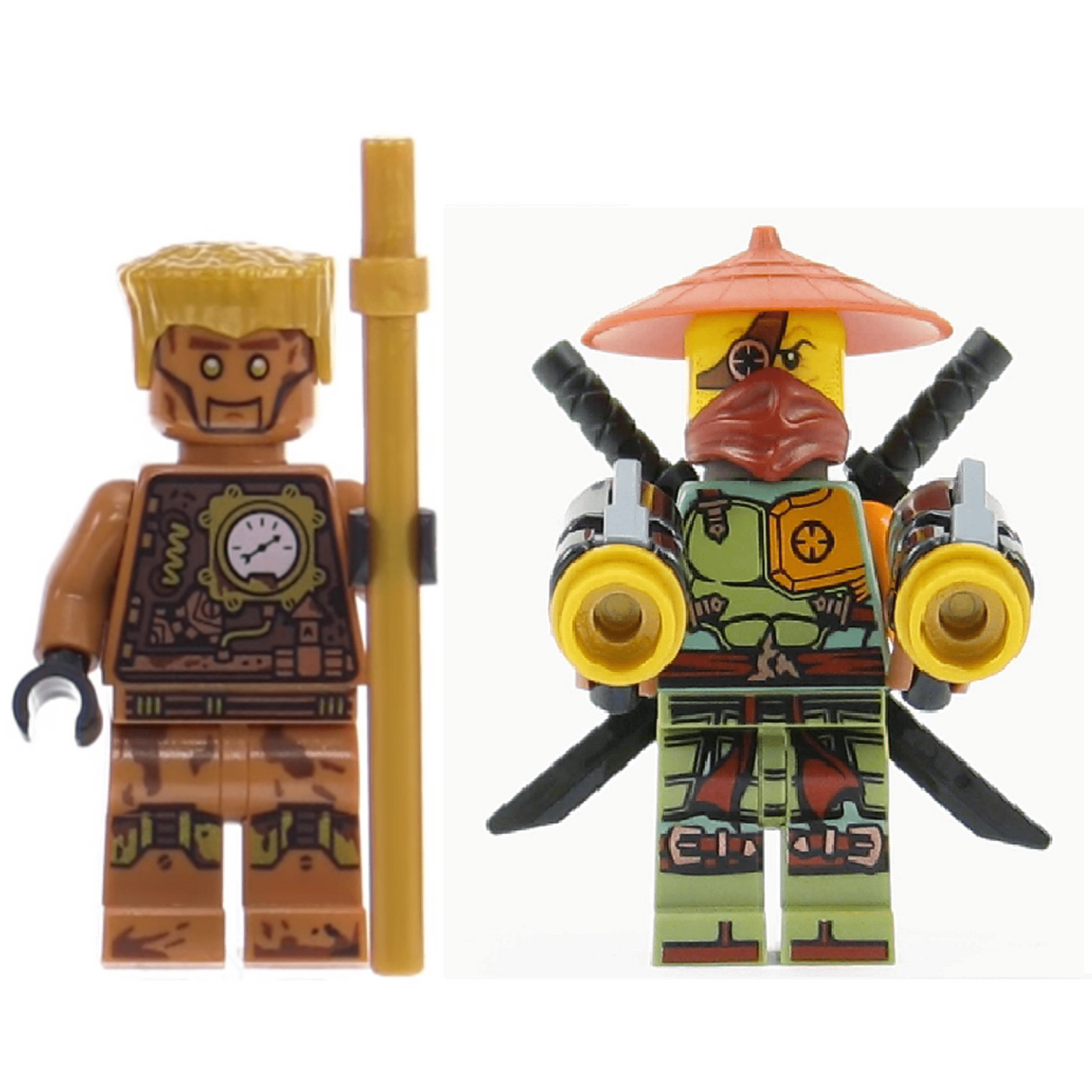 LEGO Accessories Ninjago Ronin and Echo Zane minifigs Walmart