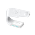 thumbnail image 1 of Seitruly de tableta para teléfono móvil de 15 W, estación de carga inalámbrica, soporte de aleación de Zinc 4 en 1, funda para auriculares, Cargadores de dispositivos electrónicos Blanco, 1 of 8