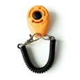 thumbnail image 1 of Portable Pets Training Clicker Animal Behavior Aids Diet Button Trainer Professional Indoor Outdoor Supplies Presents Orange, 1 of 9