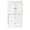 White_b, variant on IVV White Bathroom Cabinet, 43.31"H Space-Saving Storage Organizer Tower with 4 Drawers, for Living Areas or Narrow Spaces