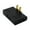 Black, variant on 3 Way Outlet Extender Portable Flat Pin Plug Adapter for Household Wall