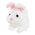 thumbnail image 3 of eléctrico de peluche, juguete realista de conejo, recuerdo de fiesta para niños y niñas, creativo, lindo regalo de cumpleaños, animal de, 3 of 10