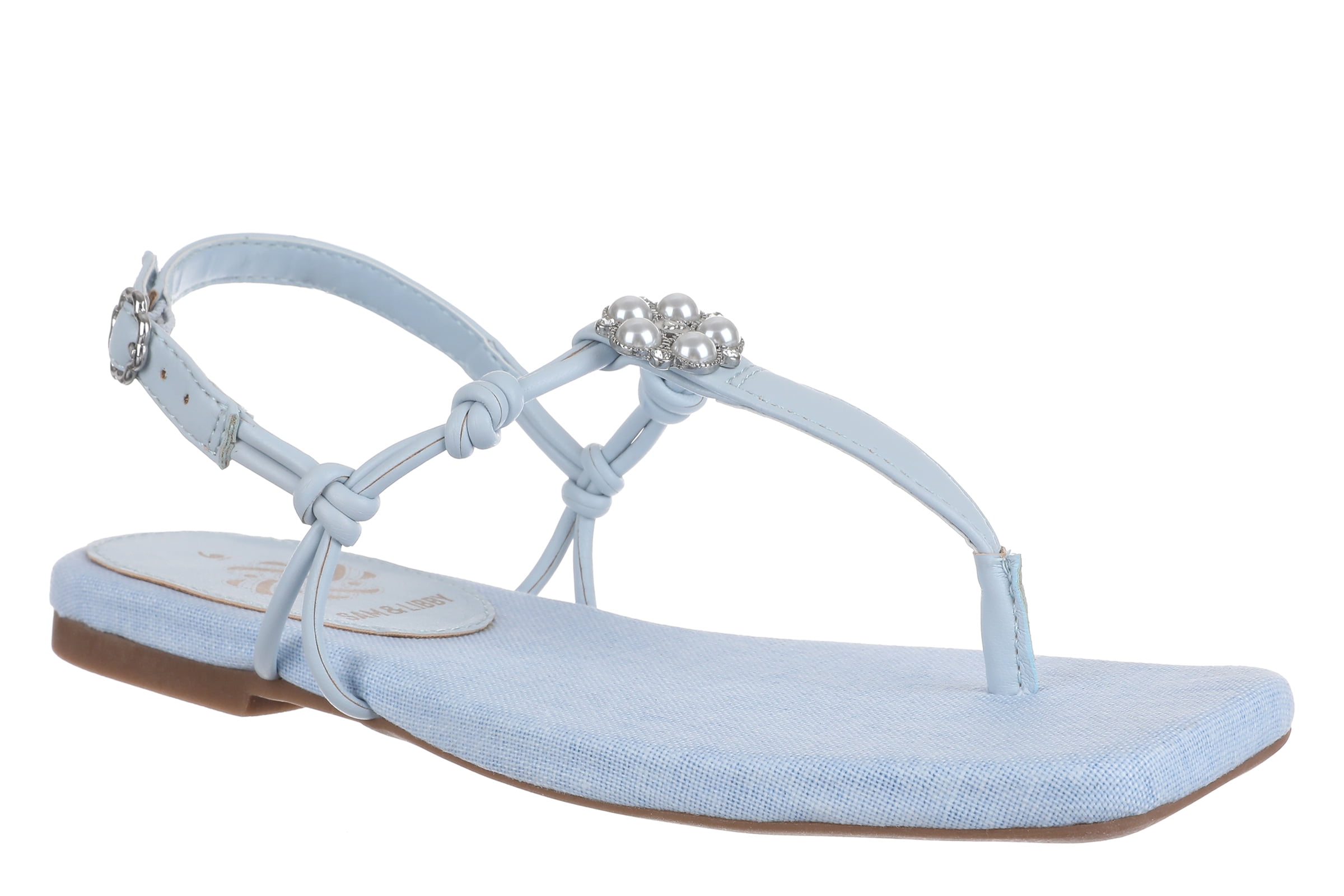 Sam & Libby Women's Talia Pearl Ampersand Thong Sandal