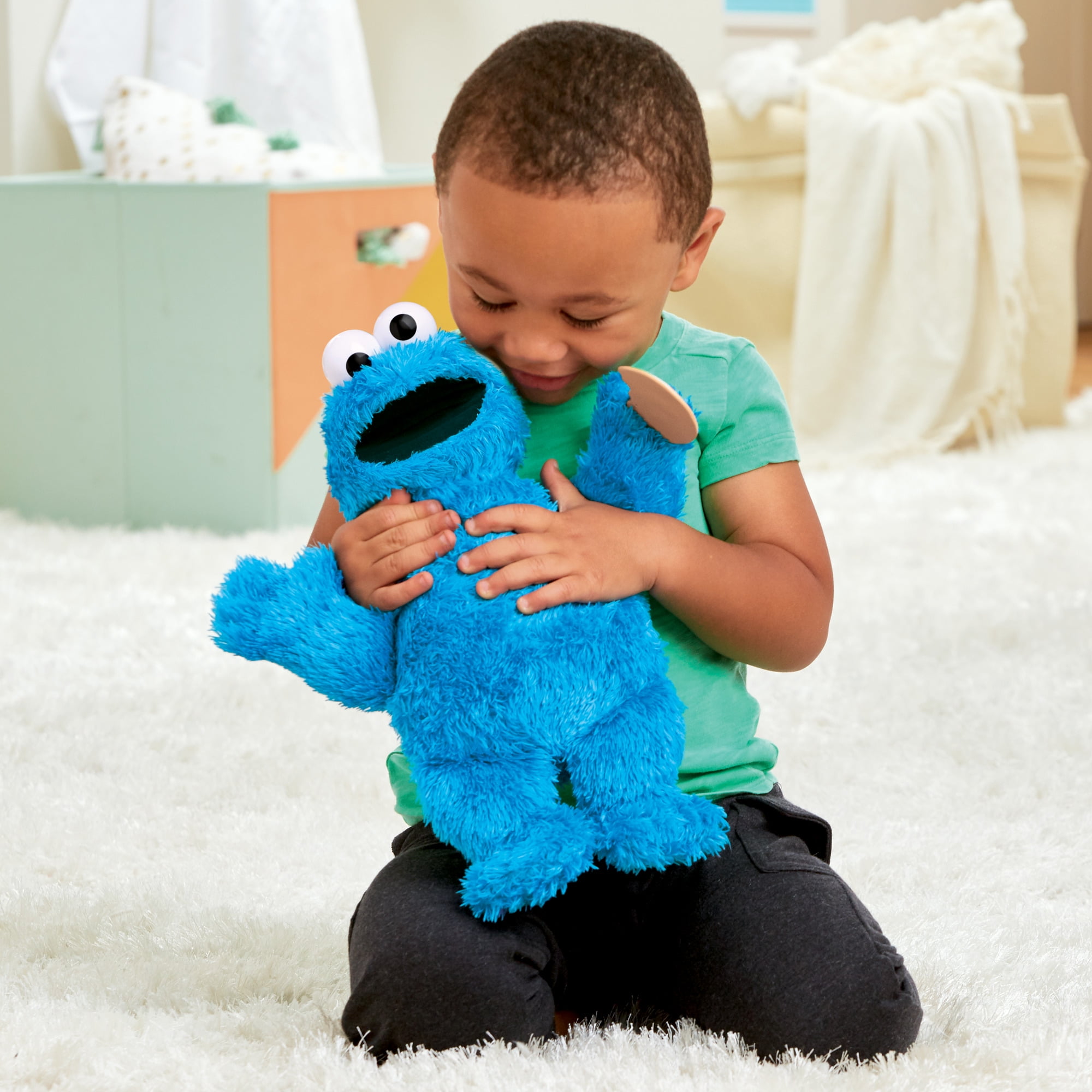 sesame street feed me cookie monster plush