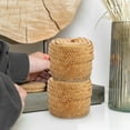 thumbnail image 5 of Small Natural Seagrass Basket with Lid for Household Storage and Decorative Flower Design, Child-Friendly Organizer, 5 of 8