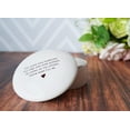 thumbnail image 3 of Mother of the Bride Memory Box, Engraved Ceramic Keepsake with Heartfelt Words, Wedding Jewelry Gift, White, 3 of 6
