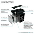 thumbnail image 2 of YTX20-BS Remplacement Battery pour Motobatt MBTX20UHD + Chargeur 12V 4Amp, 2 of 6