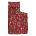 thumbnail image 2 of Red Christmas Tree and Snowflake Pattern Toddler Nap Mats for Kids Preschool,50"x20" Sleeping Mat Bag or Kids,Toddler Sleeping Bag,Toddler Nap Mat or Daycare, 2 of 6