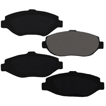 Gridiron Brakes Standard Semi-Metallic Brake Pads Front (4-Pad Set) - ID619 (Replaces Part# MKD619)
