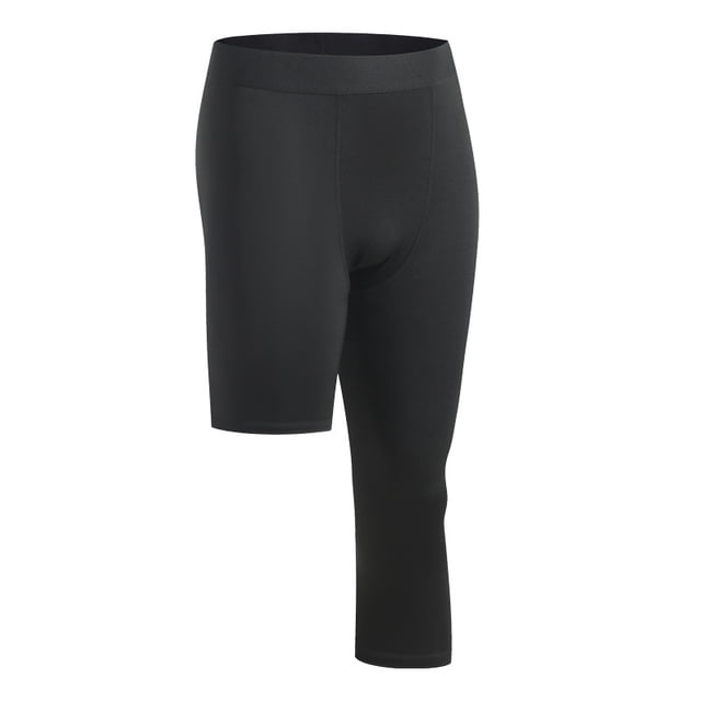 Pantalones de una sola pierna, pantalones ajustados de baloncesto, pantalones cortos estilo hombre, mallas de entrenamiento deportivo, pantalones para correr y fitness