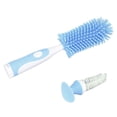 thumbnail image 3 of Baby Bottle Brush Water Silicone Milk Container Baby Bottle Cleaning Cleaner Brush for Baby BottlesBlue, 3 of 22