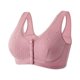 thumbnail image 1 of 36-52 Nuevo Botón Frontal De Alto Grado De Algodón Suave De Las Mujeres Sin Anillo De Acero Correa De Hombro Ancha Tank Top Sujetador De Gran Tamaño Para La Ropa Interior De La Edad Media Y, 1 of 5