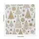 thumbnail image 3 of Servilletas de papel navideñas desechables con diseños festivos, ideales para la mesa de Navidad y fiestas de cumpleaños. 1 paquete de 20 hojas., 3 of 6
