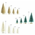 thumbnail image 2 of Desktop Miniature Pine Tree Tabletop Christmas Tree Small Pine Tree Decor Christmas Tree Toppers,8PCS/1Set, 2 of 4