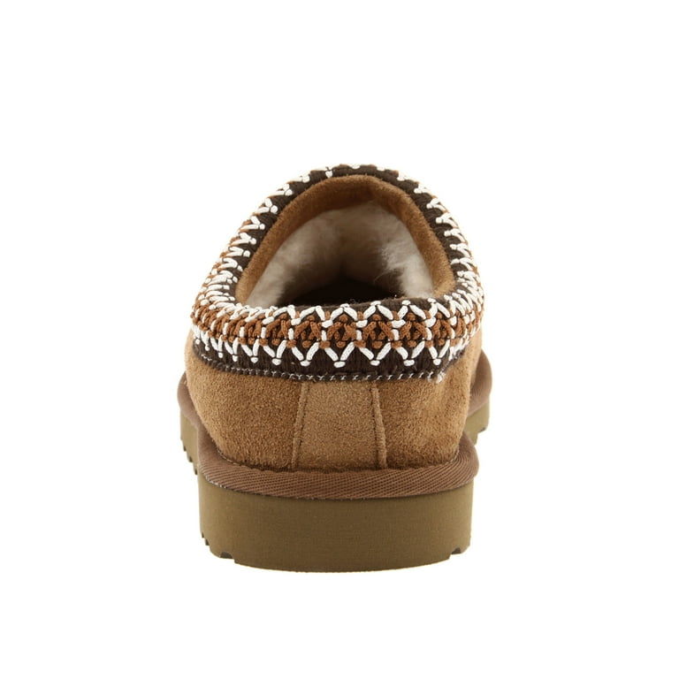 Ugg タスマンロコエンホススリッハ 5955 CHE UGG Womens Tasman Suede Clog Slippers with Braid Accent