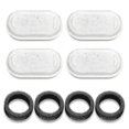 thumbnail image 1 of 8pcs Cat Fountain Filters Dog Fountain Filter Replacement For 67oz/2l Pet Fountain Stai, 1 of 5
