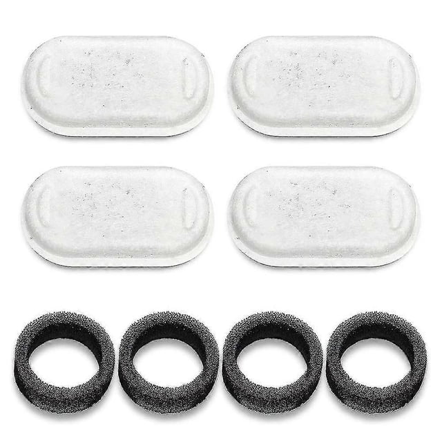 8pcs Cat Fountain Filters Dog Fountain Filter Replacement For 67oz/2l Pet Fountain Stai