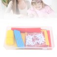 thumbnail image 1 of Geometric Building Toy, Multi Vibrant Colors Building Stick Blocks Interactive Educational Portable  for Family Classroom, 1 of 7