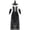 G Black, variant on Look！Costume party dresses for women Women Witch Long Sleeve Hooded Cosplay Performing Dress XL