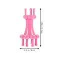 thumbnail image 2 of BESTYASH 1 Set Knitting Spool Loom for Yarn Knitter Rosy Plastic Compact DIY Projects Home Decor Accessories Crafting, 2 of 6