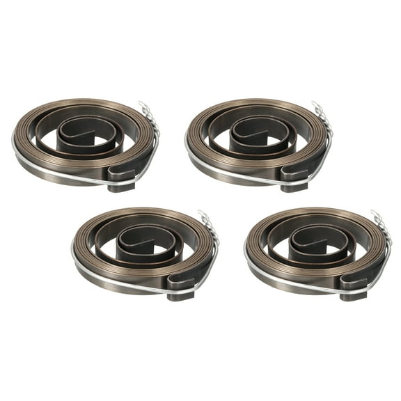 Drill Press Spring Drill Press Quill Feed Coil Spring Assembly Spring Steel 980mm Expand Long 45 x 7 x 0.7mm 4 pack