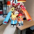 thumbnail image 4 of Llavero creativo de dibujos animados de Pikachu para niños, llavero de Pokémon para bolso, llavero de coche, anillo colgante, juguetes para regalos, 4 of 4